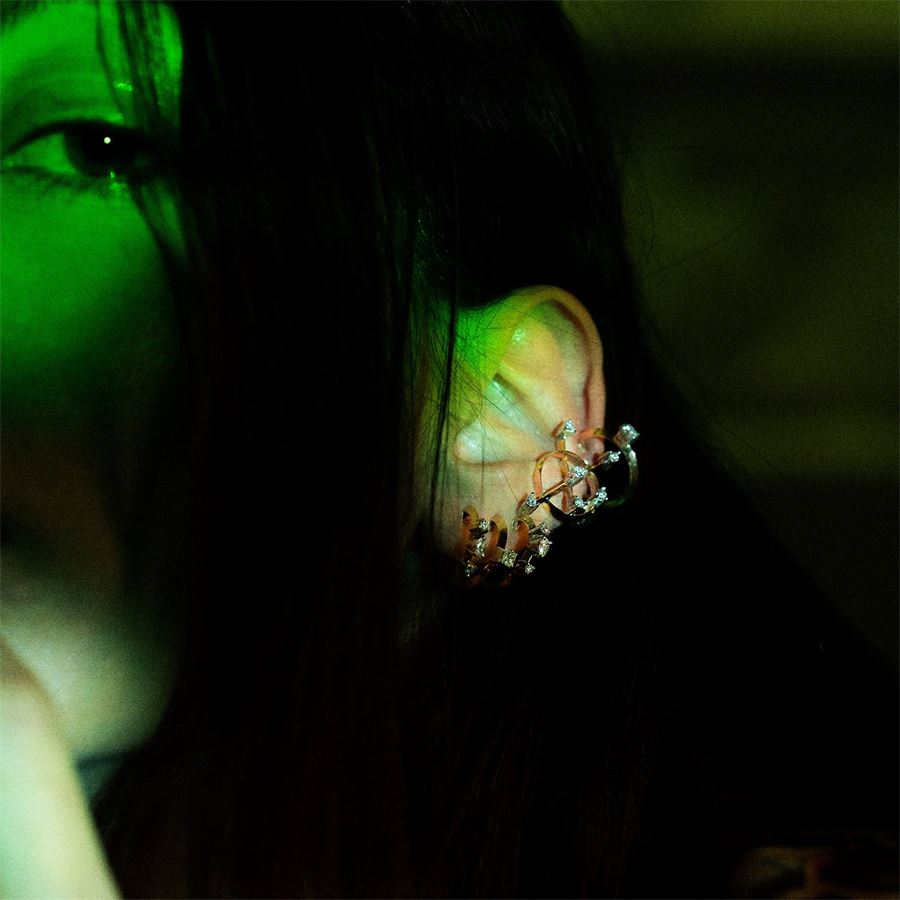Ear cuff 'Balance' freccia BALANCE | OR MONO FRECCIA XSAU9R CT 0,17